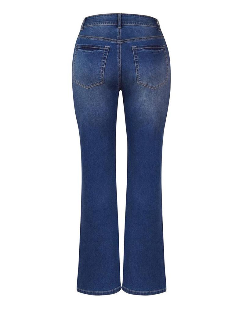 Women's Stretch Slim Fit Flare Jeans