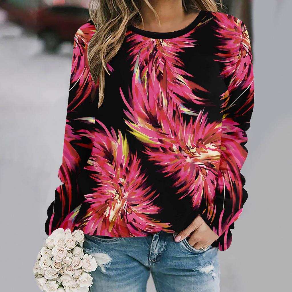 Women's Breathable Long-sleeved Casual Versatile Top Fashionable Comfortable Pullovers Long Sleeves Women’s