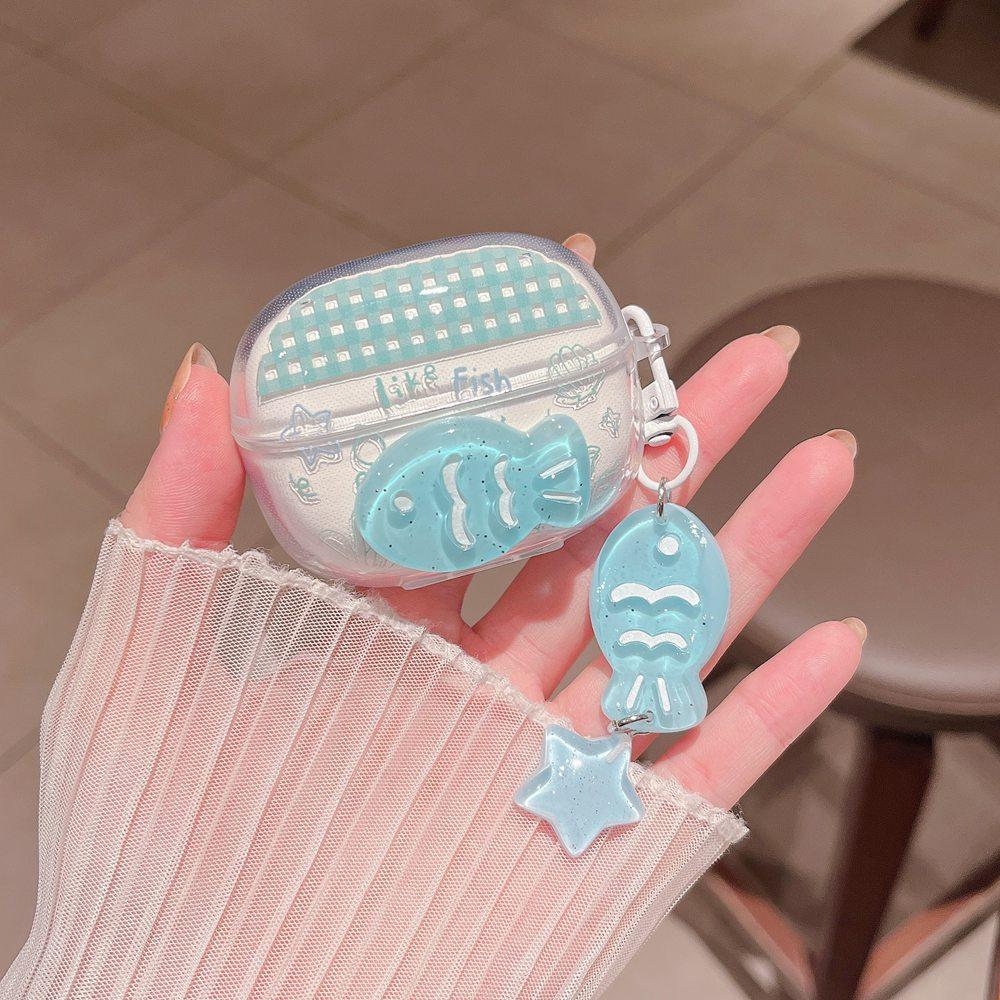 Pour étui Huawei FreeBuds SE 4 Coque Cartoon Poisson Étui Écouteur Pour Huawei FreeBuds SE4 Manchon de Protection Housse Avec