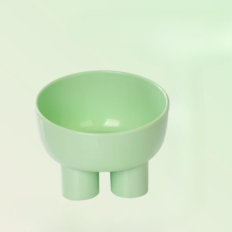 Vysoká miska pro kočky Severský styl Nakloněný kreslený chránič krku, který zabrání převrácení misky pro domácí mazlíčky Miska pro kočky a psy Miska na jídlo