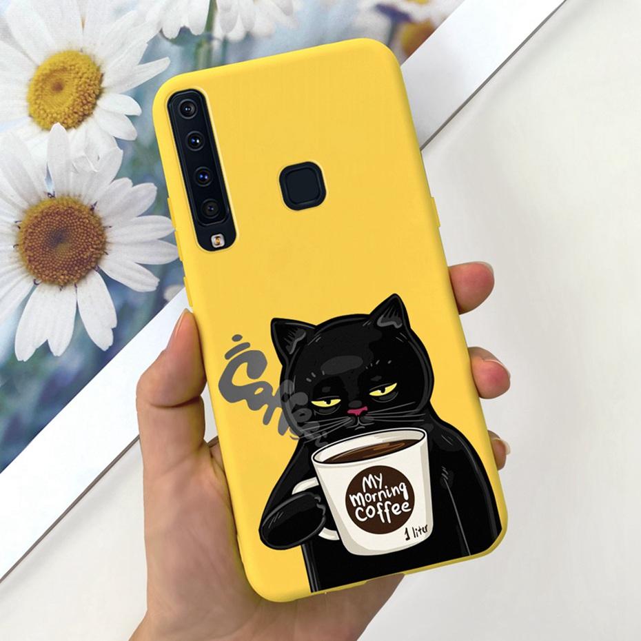 Hülle Für Samsung Galaxy A9 (2018) Niedliche Cartoon-Bonbonfarbene Weiche Silikon-Handyhüllen Für Samsung A9 2018 SM-A920F A9200 Bumper
