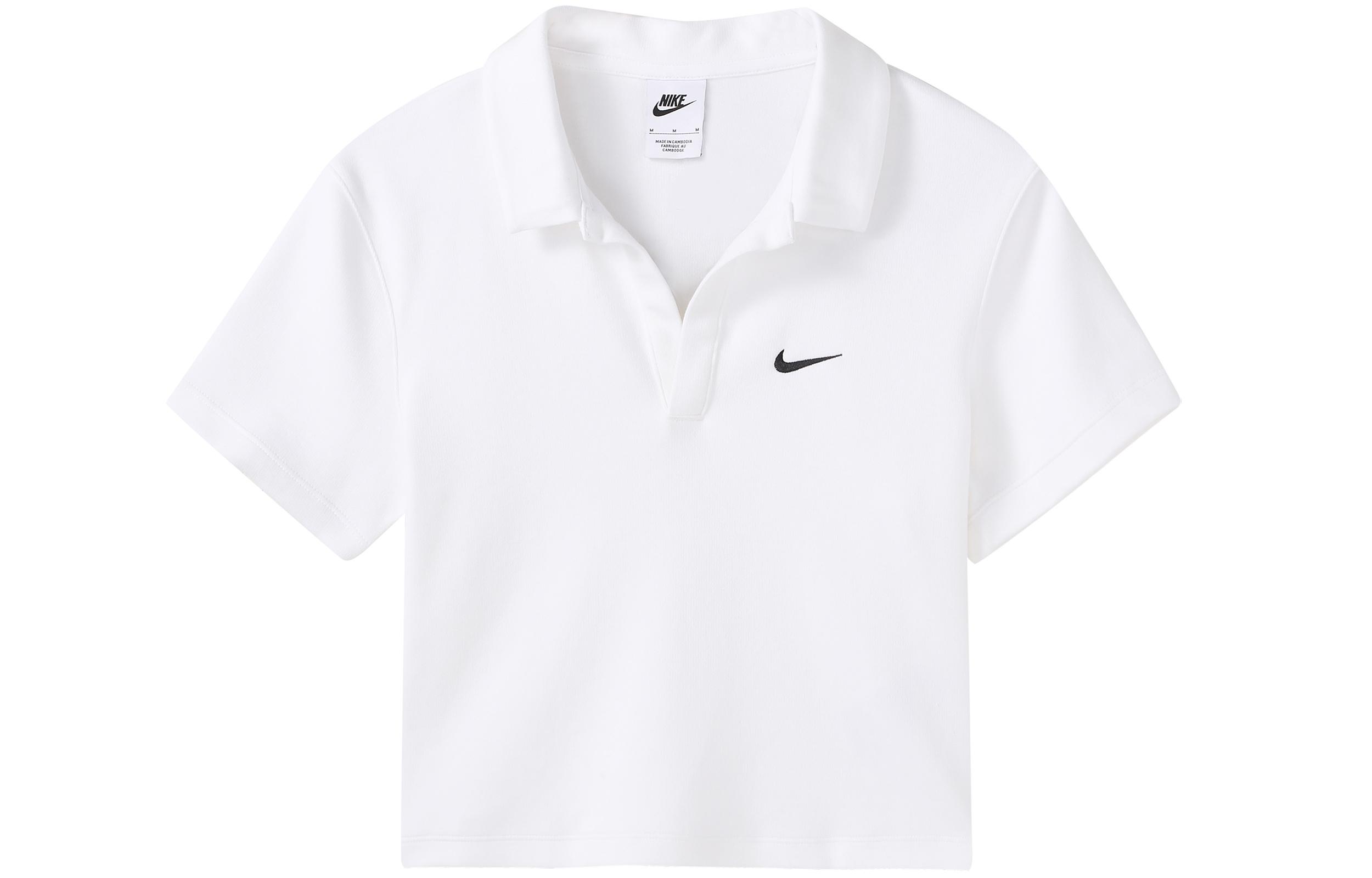 

Nike Sportswear Essential Women s Short-Sleeve Polo Top White DV7885-100 XXL
