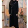 Knitted Sweater Skirt Women's New Autumn and Winter Loose Semi-turtleneck Dress Tassel Inner with Bottom Skirt