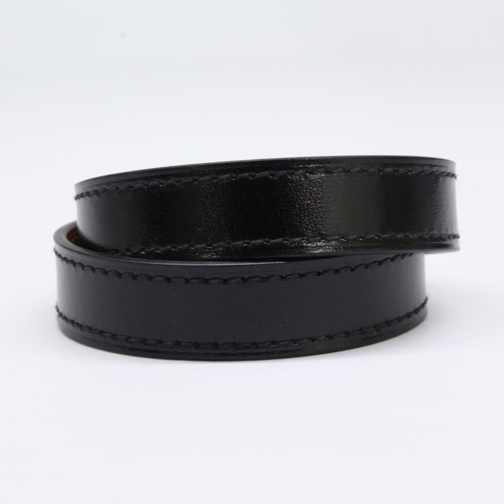 HERMES [Excellent Condition] Kelly Double Tour Z-stamped Box Calf/Swift Leather Bracelet T2 blackUsed