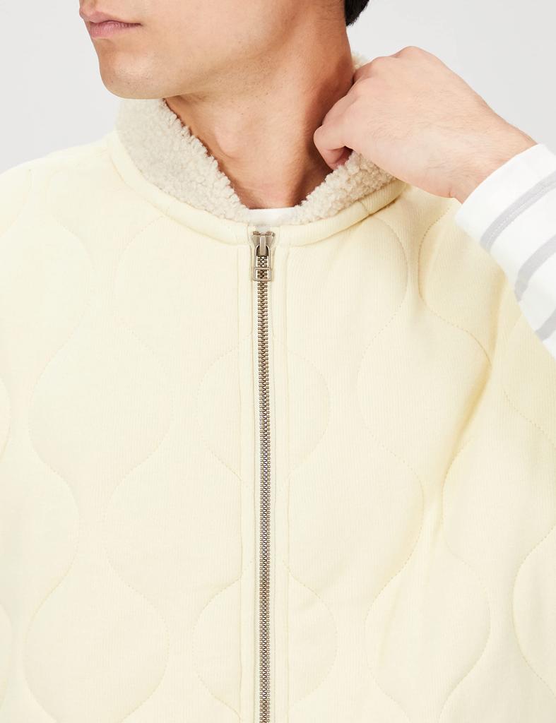 Gelato Pique HOMME Jersey Quilted Vest PHCT224942 YEL L Men's