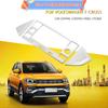 3Pcs Stainless Steel Car Navigation GPS Panel Frame Cover Sticker Trim for Volkswagen VW T-Cross Tcross 2018 - 2023 Interior Accessories