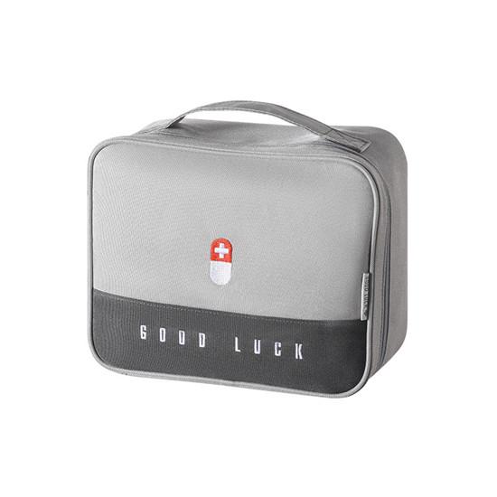 Large-Capacity Medicine Box Home Portable Storage Bag Cloth Box Multi-Functional Layered Medicine Box