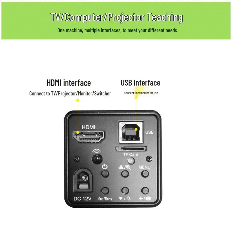 8-Channel 4K HDMI Camera for Calligraphy & Painting, Connects to TV/Projector YS-T1S