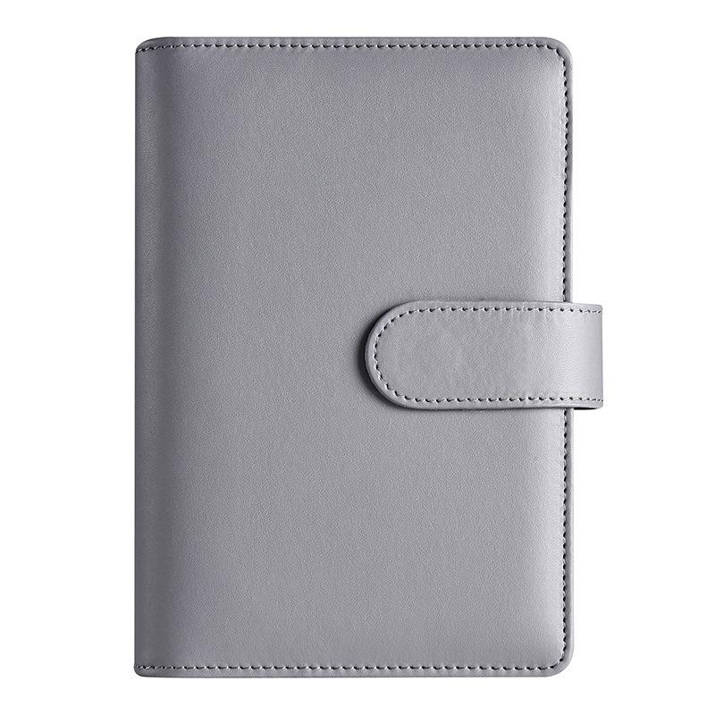 Macaron A6 PU Leather Binder & Cash Budget Notebook