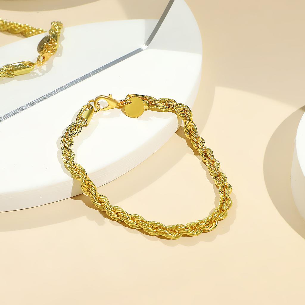 New fashion simple chain bracelet men's spring and summer Korean version personality cool versatile Internet celebrity accessories jewelry