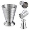 75ML Mixer Bar Supplies Measure Tool Drink Shaker Measuring Cup Jigger Mixing Glass