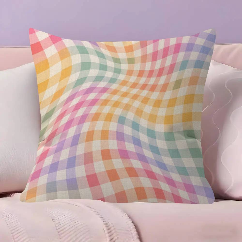 Light Pink Paneling beauty  Cushion Cover Car Throw Pillow Case For Sofa Car Christmas Gift 40x40cm 45x45cm