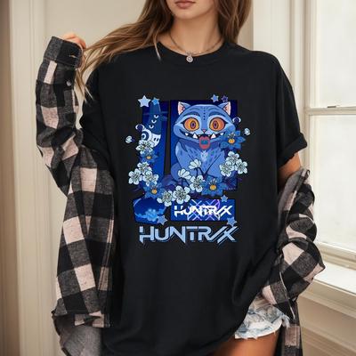 Kpop Huntrix Tee Derpy Tiger Baby Shirt Demon Hunters Fan Gift Saja Boy Merch Collectible Movie Shirt For Kpop Huntrix Fans
