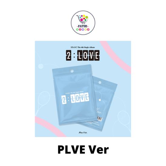 PLVE версия STAYC 6-й сингл 2 LOVE No POB
