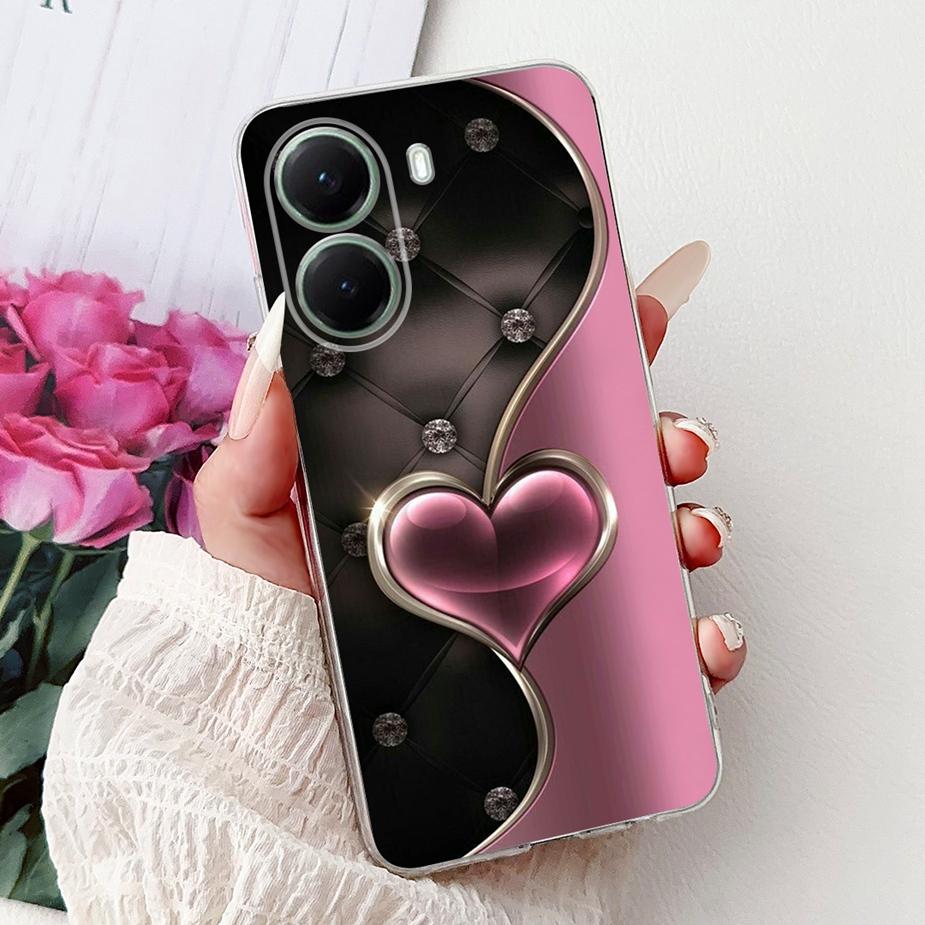 For Xiaomi Poco X7 Pro 5G Case Cute Panda Flowers Painted Cover Soft Slim Phone Case For Xiaomi Poco X7 PocoX7 Pro Fundas Bumper