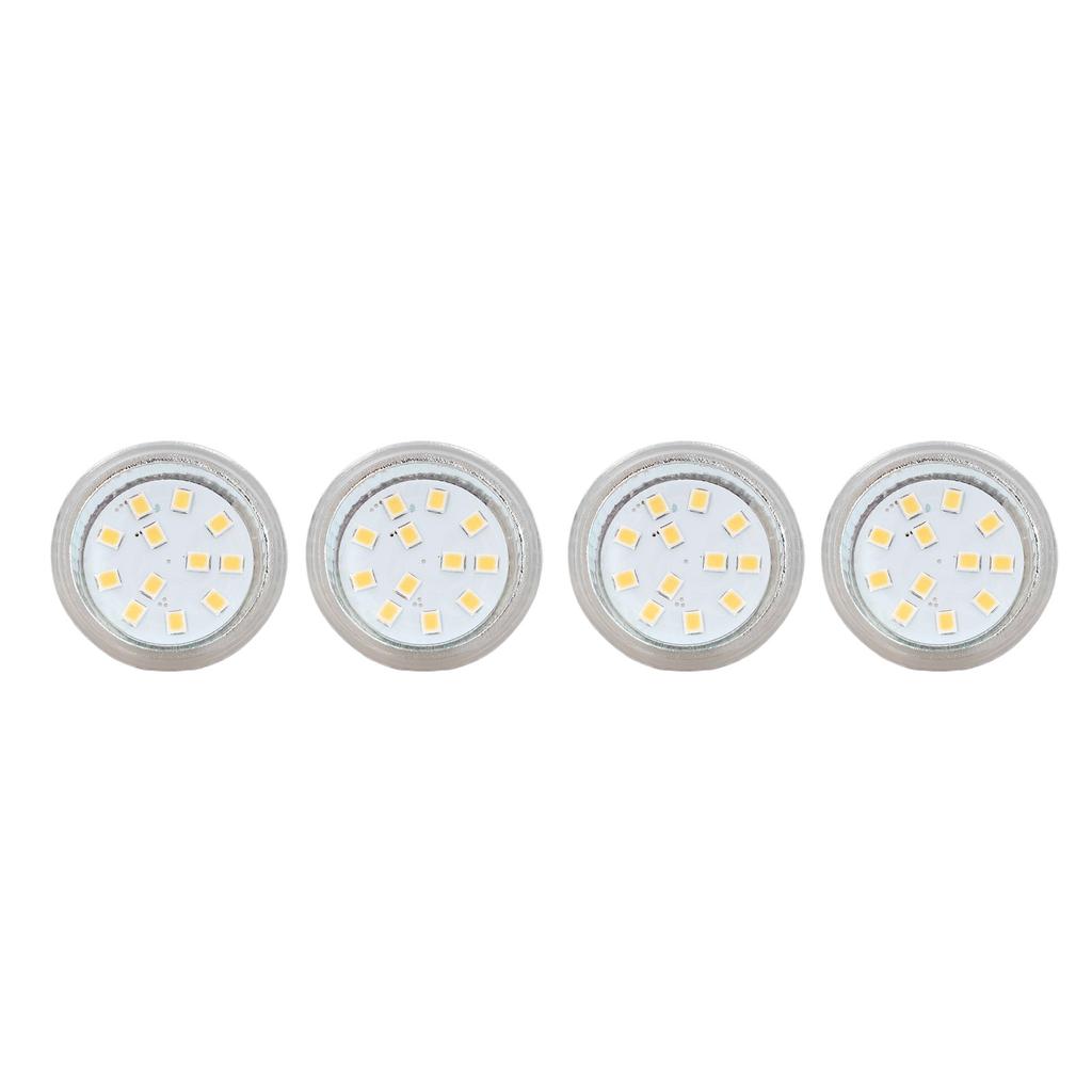 4PCS MR11 12LED Light Bulb 2W 300LM Spot Light Bulb Double Pin Base Landscape Light BulbWarm White