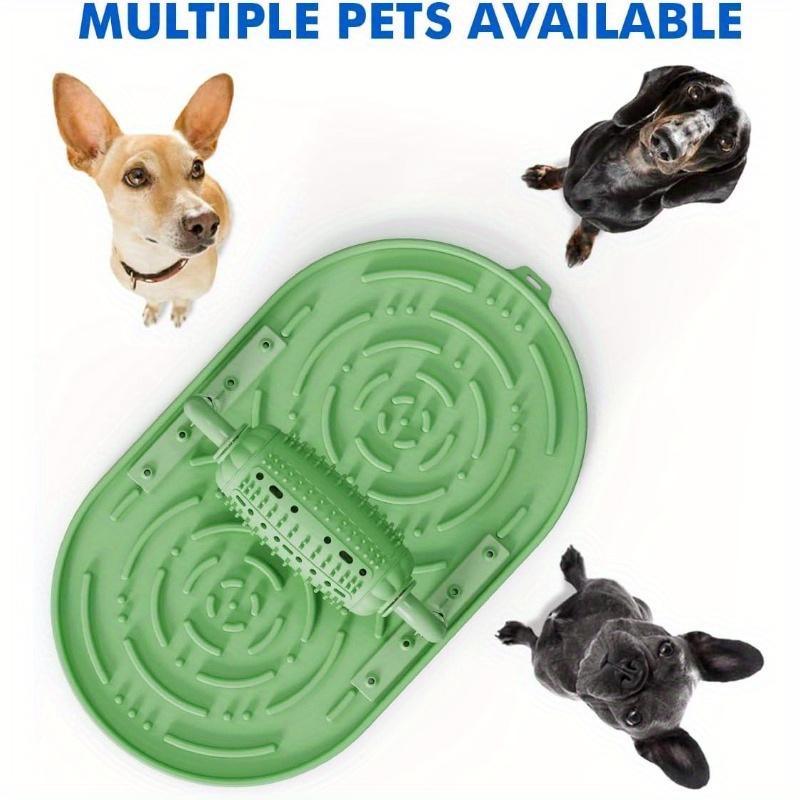 Interactive Scroll Dog Feeder Toy - Slow Feed Silicone Mat For Small To Medium Breeds, Intellectual Food Dispenser