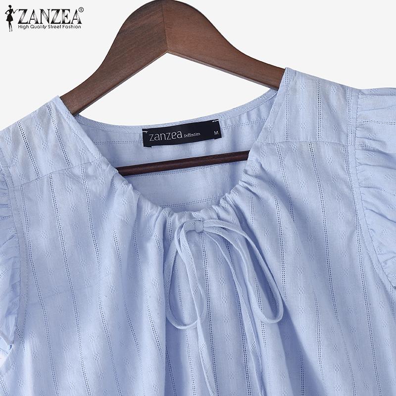 ZANZEA Women Casual Round Neck Summer Sleeveless Tank Tops
