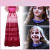 Harry Hermione Potter Granger Cosplay Costume Mesh Yarn Dress Party Halloween