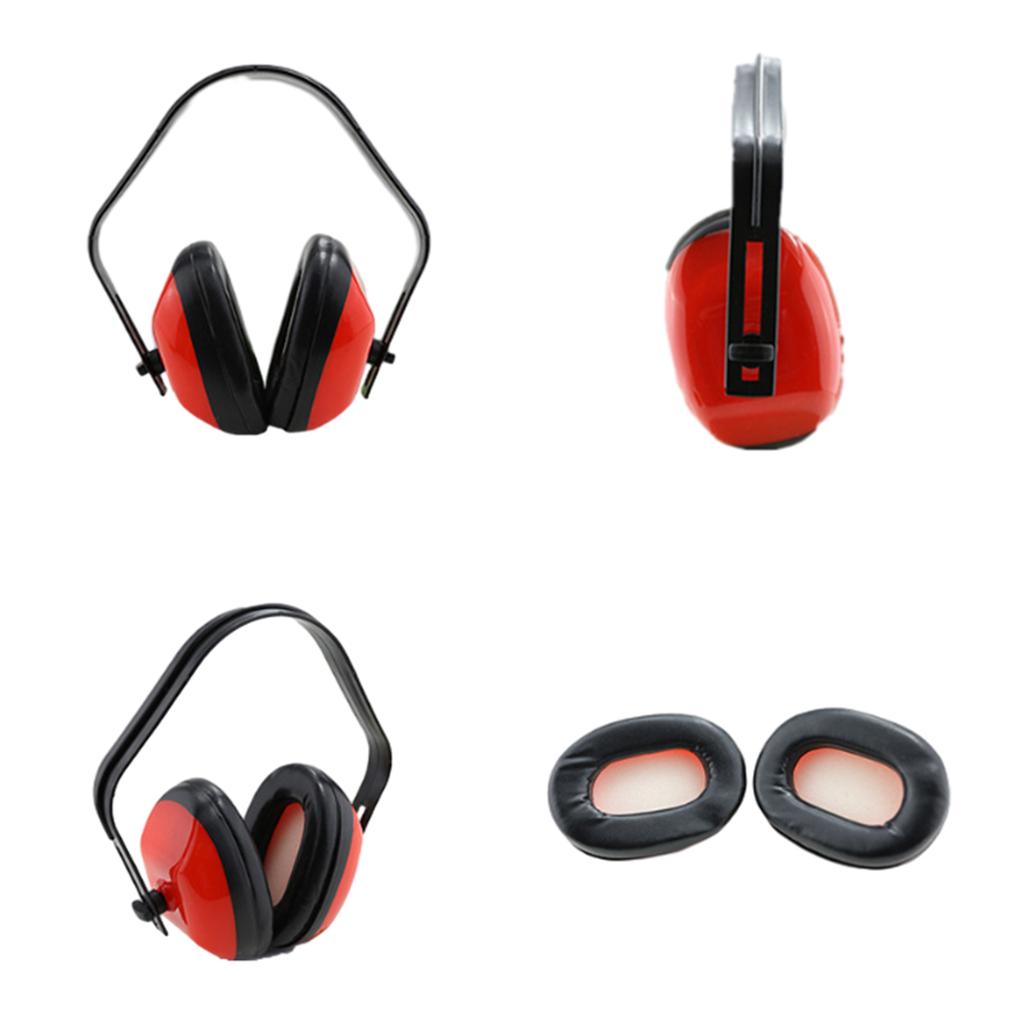 Adjustable Noise Reduction Earmuffs Foldable Hearing Protection Safety Ear Muffs for Shooting Manufacturing Woodwork