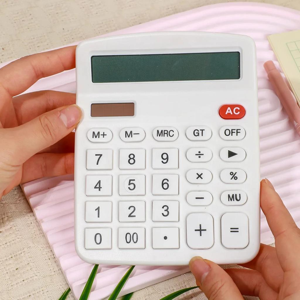 calculator, solar calculator, dual power home office calculator, school financial accounting tool
