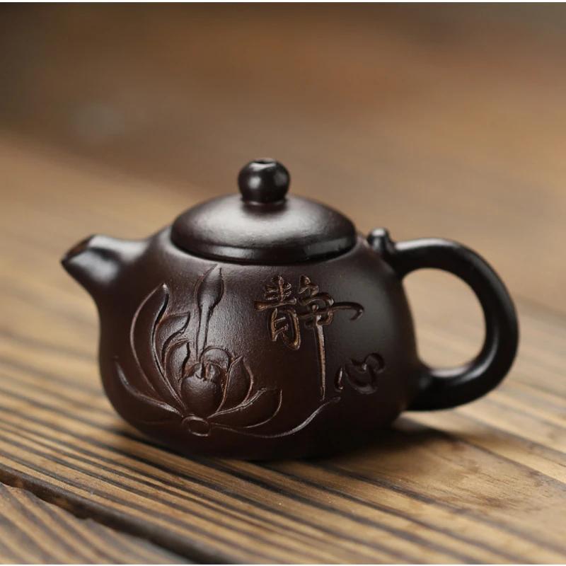 Color-changing Personalized Tea Pet Ornament Creative Small Tea Pet Ornament Mini Fingertip Teapot Decoration Resin Handicrafts