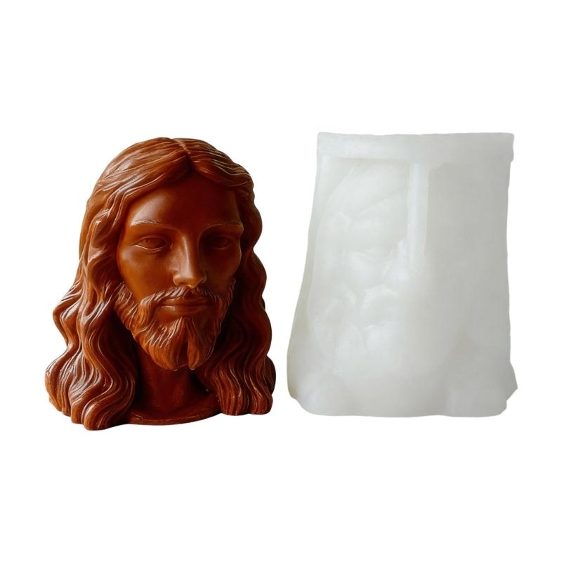 Multipurpose Silicone Mould for Portrait Relief Art Craft Cement Plasters Candle Making