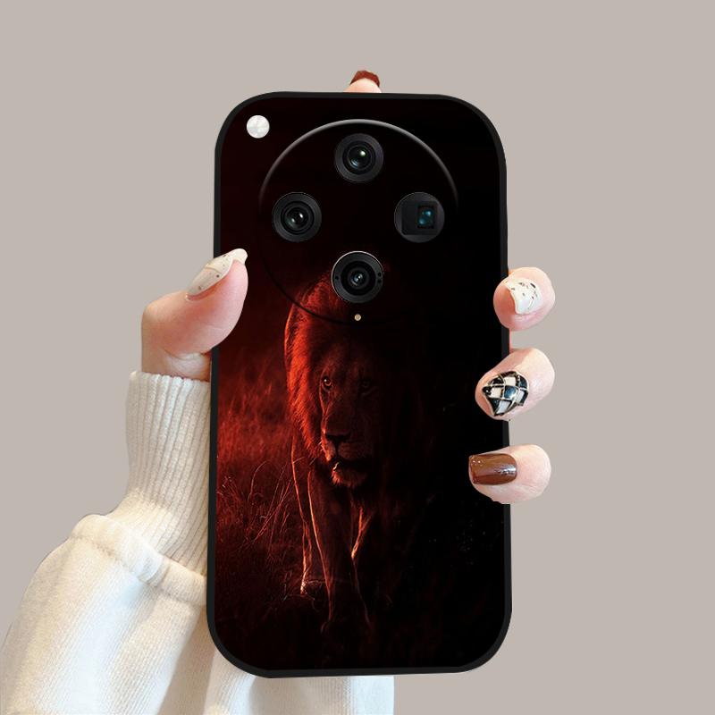 Stylish Phone Case For Oppo Find X8 Pro Coque PKC110 Silicone TPU Soft Cover For Oppo FindX8 5G Phone Shockproof Bumper Fundas