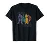 STAR WARS Luke, Leia, Han Solo, Chewbacca Rainbow Color T-Shirt