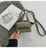 Women's Nylon Canvas Crossbody Handbag - Mini & Lightweight for Autumn/Winter