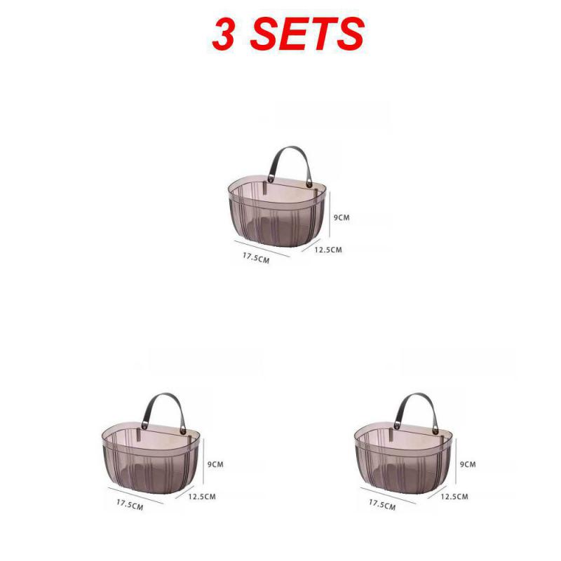 Onion Ginger And Garlic Storage Basket Kitchen Garlic Storage Basket No Punching Wall Hanging Spices Ginger Garlic Wall Storage