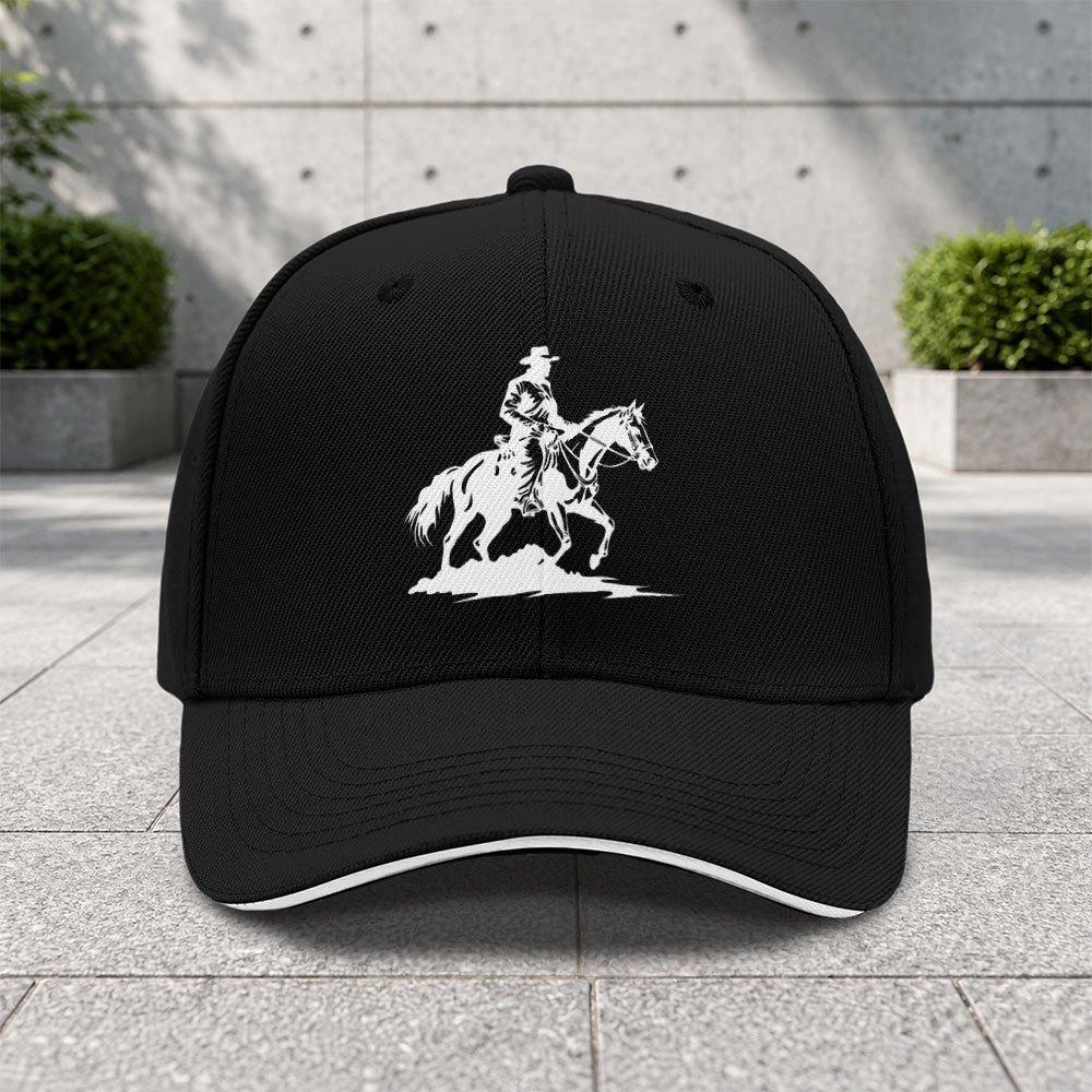 1 peça Chapéu de Baseball de Cowboy Ocidental Ajustável Chapéu de Bico de Pato Adequado Para Esportes ao Ar Livre Ciclismo Festivais de Música Presentes Leve