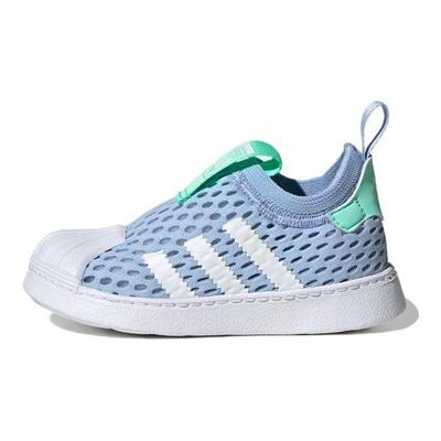 Originals Superstar 360 2.0 Low Top Dětské Skate Boty Dětské Tenisky Modrá Bílá FZ5604