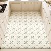 Fresh Kitchen Mat - Waterproof, Oil-Resistant, Non-Slip PVC Leather Area Rug, Easy-Clean and Cuttable Floor Mat for Home Use