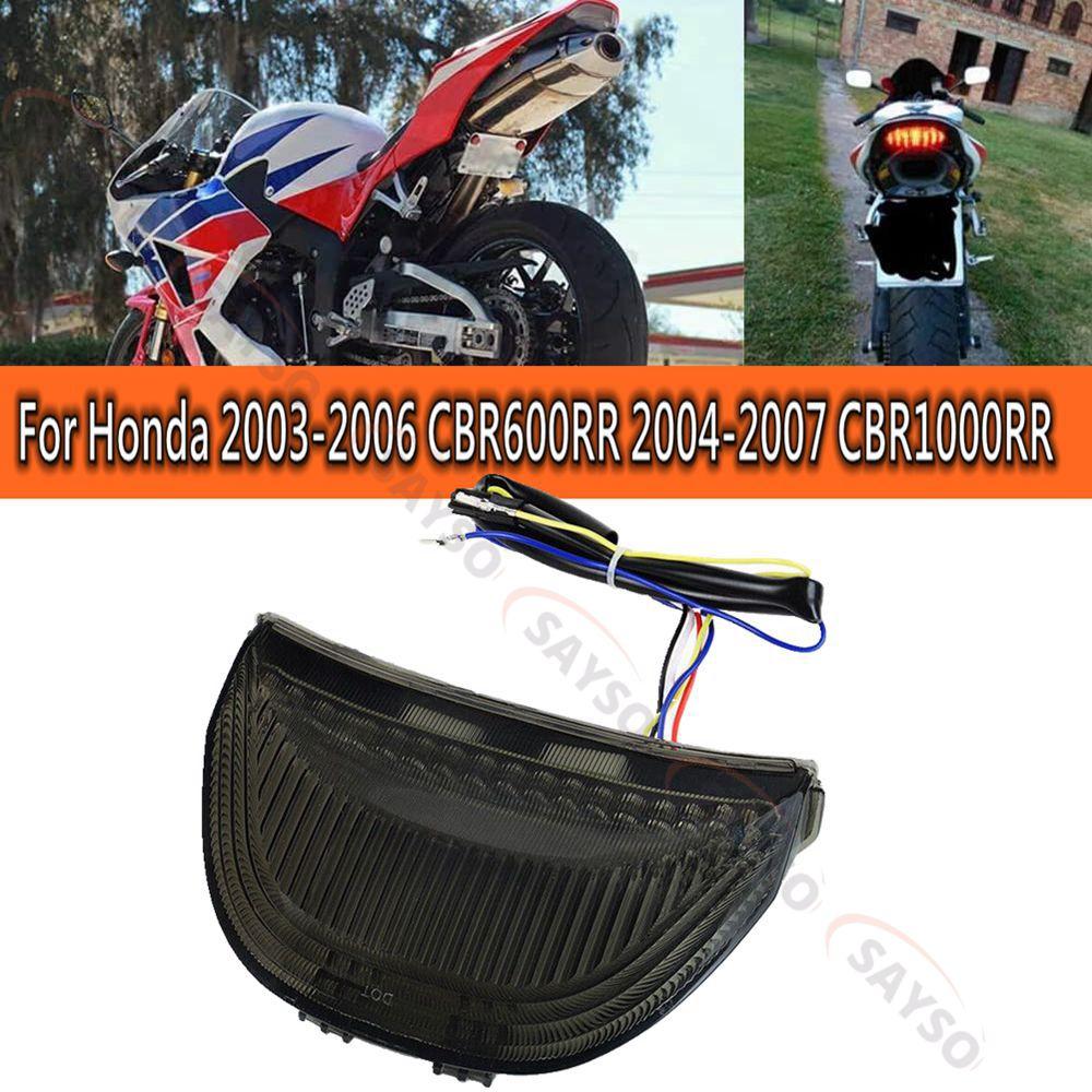 Rear Tail Light Brake Turn Signals Integrated LED Light Fit for Honda CBR600RR 2003 2004 2005 2006 CBR1000RR 2004-2007