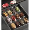 4Pcs Stackable Airtight Spice Storage Container Kitchen Organizer For Herbs Grains Kitchen Container 15x8.5x24cm