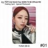 ITZY Il 2° tour mondiale è nato per essere la carta fotografica ufficiale MD Trading Card Yeji Ryujin