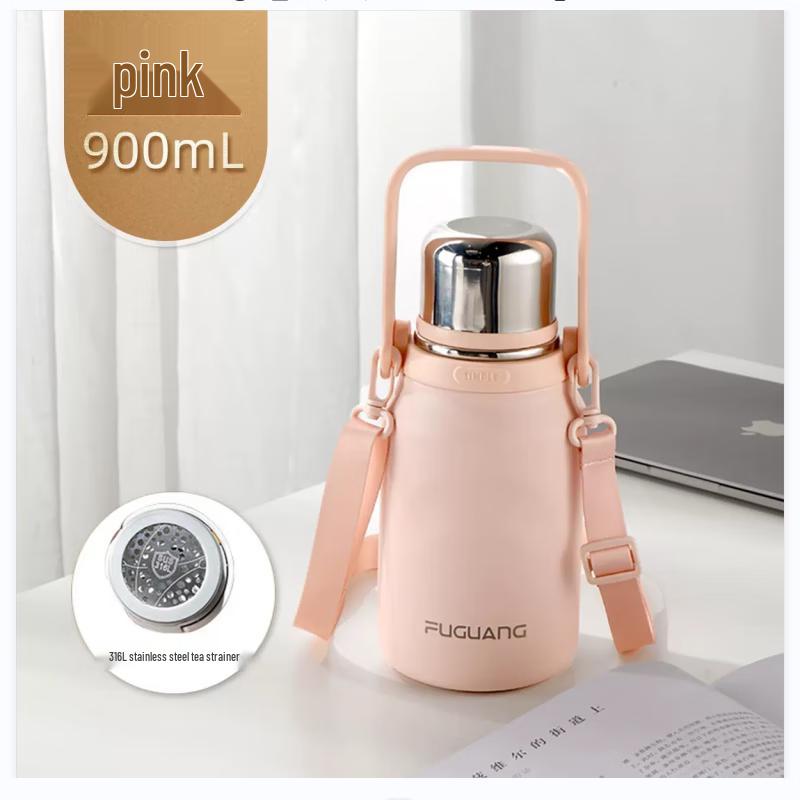 FUGUANG 316 Stainless Steel Pop-up Lid Insulated Travel Mug