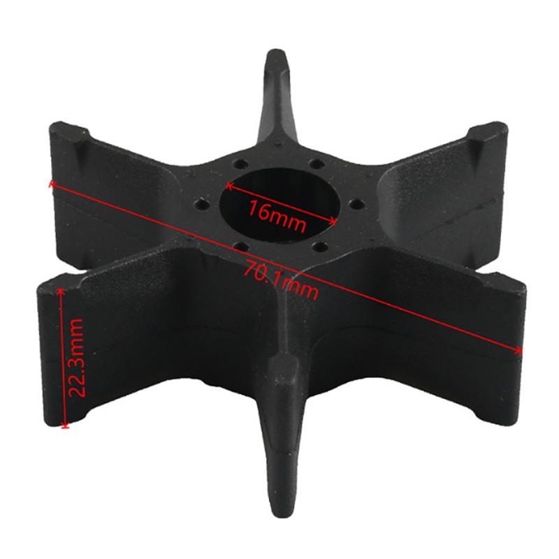 ABLZ-Boat Motor Water Pump Impeller 6F5-44352-00 18-3088 For Outboard 40 HP Engine
