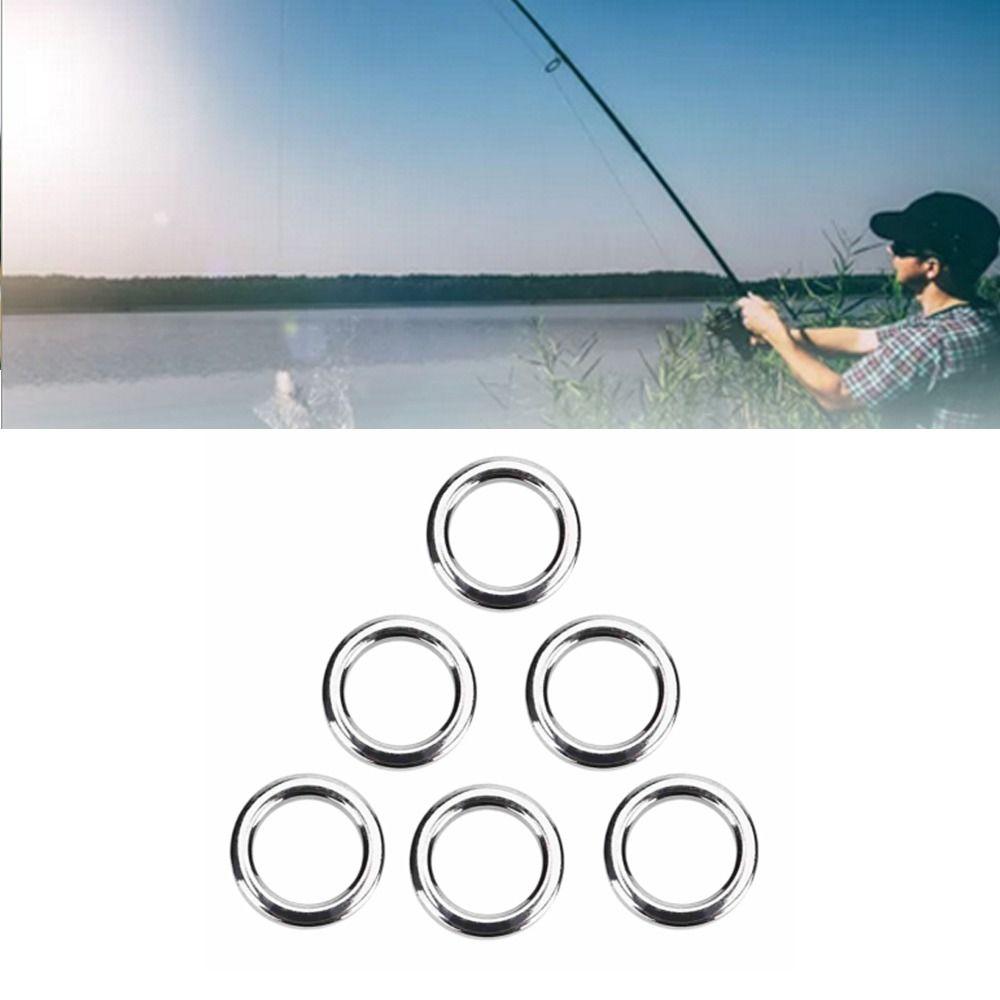 High Strength Fishing Split Rings Stainless Steel Fishing Rings  Freshwater Angling