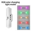 Smart RGB Gradient Night Light Magnetic Motion Sensor USB Rechargeable Wall Mounted LED Lamp For Bedroom Bathroom Closet Garden Home Decor