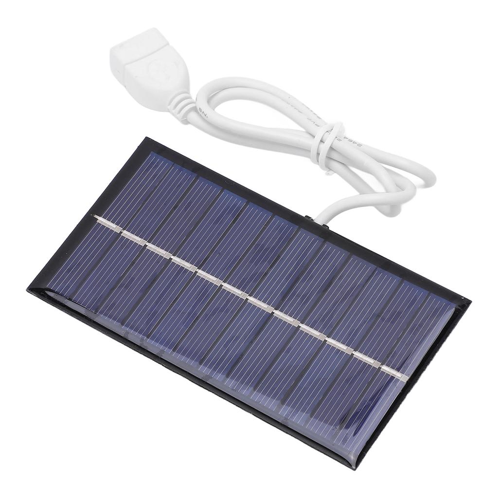 1W 6V Solar Charger Panel Portable DIY Solar Charger Board Solar Cell for Mobile Phone Home Lighting