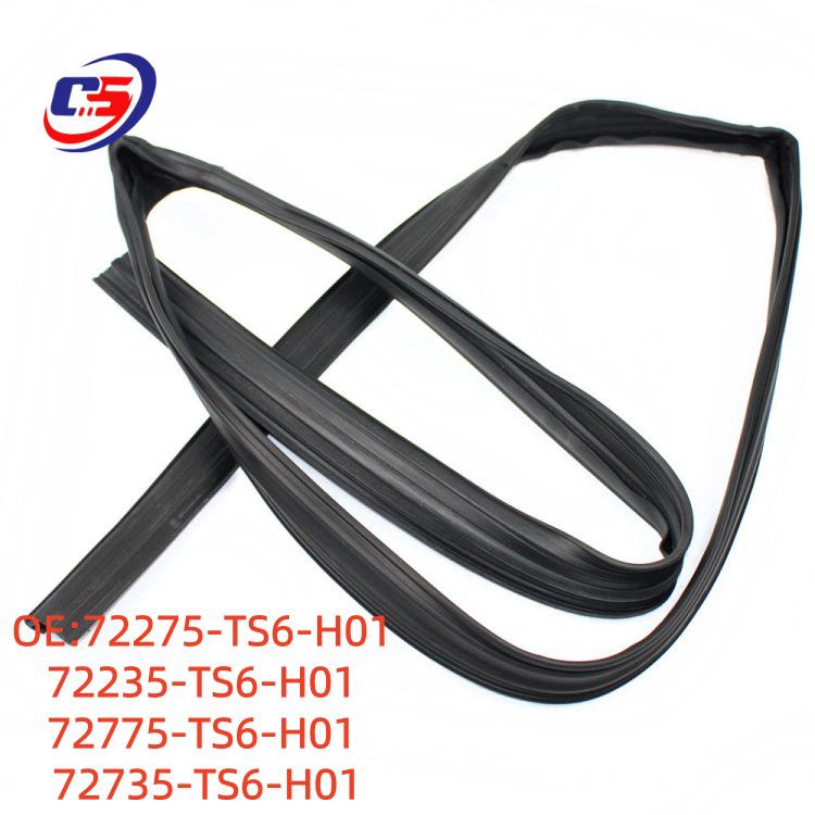 Compatible with Honda Civic 2012-2015 Glass Guide Rail Sealing Strip (72735-TS6-H01) 72275-TS6-H01