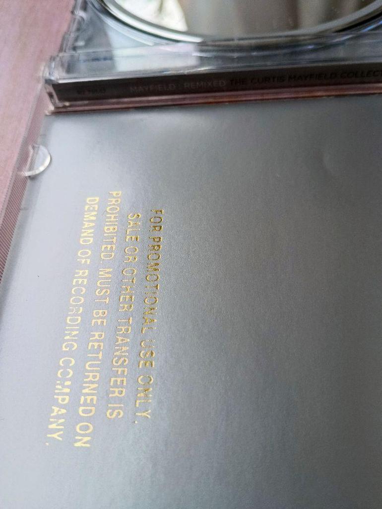 [GEBRAUCHT] Import-Promo MAYFIELD:REMIXD Curtis Mayfield CD