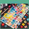 Wooden Animal Number Matching Board Educational Toy For Kids Learning And Development