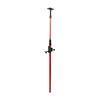 Laser Telescoping Pole Extendable Mounting Support for Rotary Line Lasers 4 Meter Red