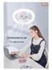 360° Oscillating Aroma Diffuser Ceiling Fan Light: Minimalist, Ultra-Quiet for Hall, Restaurant, Bedroom