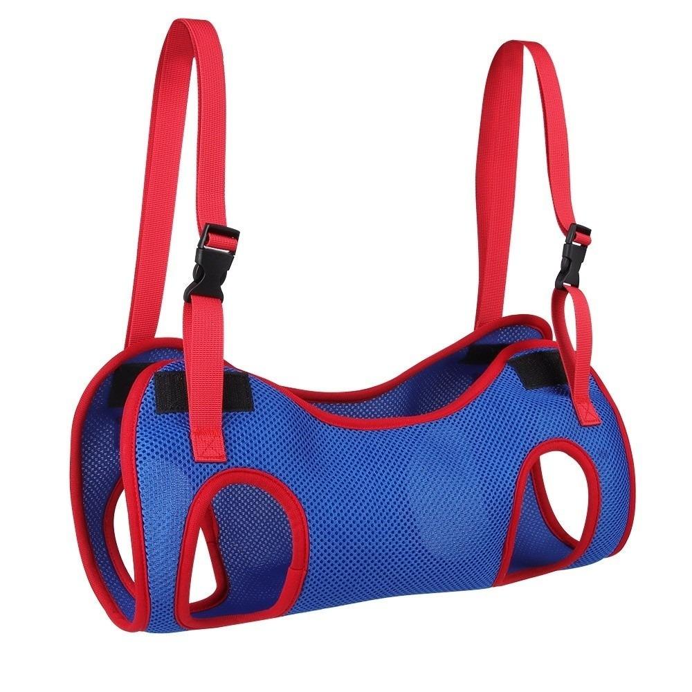 Breathable Mesh Pet Nail Trimming Hammock Elasticity Dog Trimming Restraint Bag  Bathing Assistance