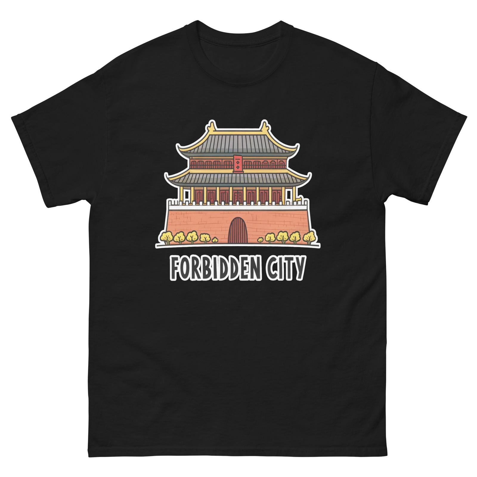 Forbidden City Attraction Landmark Travel T-Shirt S