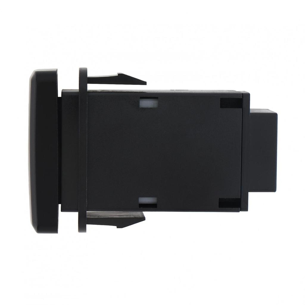 12-V-Ein-/Aus-Drucktastenschalter, passend für Toyota Hilux/Prado 120 mit weißer Hintergrundbeleuchtung